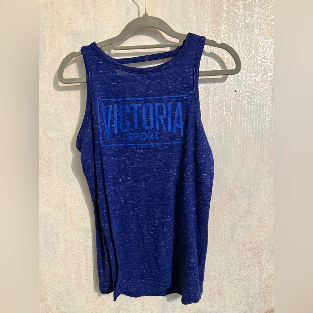 Victoria's‎ Secret Blue Tank Top, Sz XS, Workout In Style